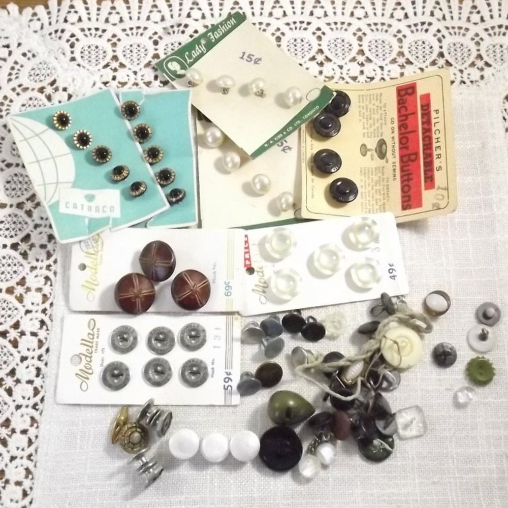 Assorted Buttons for Your Vintage Wardrobe
